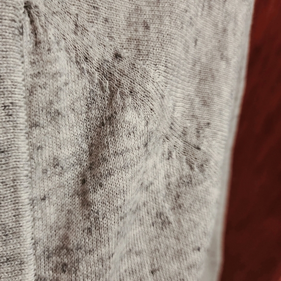 Gap Light Heathered Gray Open Front Cardigan Sweater Women's Small S Lightweight - Picture 4 of 5